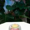 Geode Air Plant Holder -Rose Quartz Crystal Planter