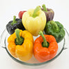 150 RAINBOW BELL PEPPER Sweet Red, Green, Yellow, Orange, Purple, Brown, & White Capsicum Annuum Vegetable Seeds
