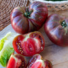 80 BLACK KRIM TOMATO Solanum Lycopersicum Indeterminate Heirloom Beefsteak Fruit Vegetable Seeds