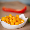 25 YELLOW BIQUINHO PEPPER Brazilian Chupetinho Capsicum Chinense Small Citrusy Sweet Semi Hot Chile Sweety Drop Vegetable Seeds