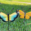 Realistic Butterfly Garden Stake