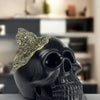 Pyrite Skull Head (black)