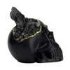 Black Tourmaline Skull Head (black)