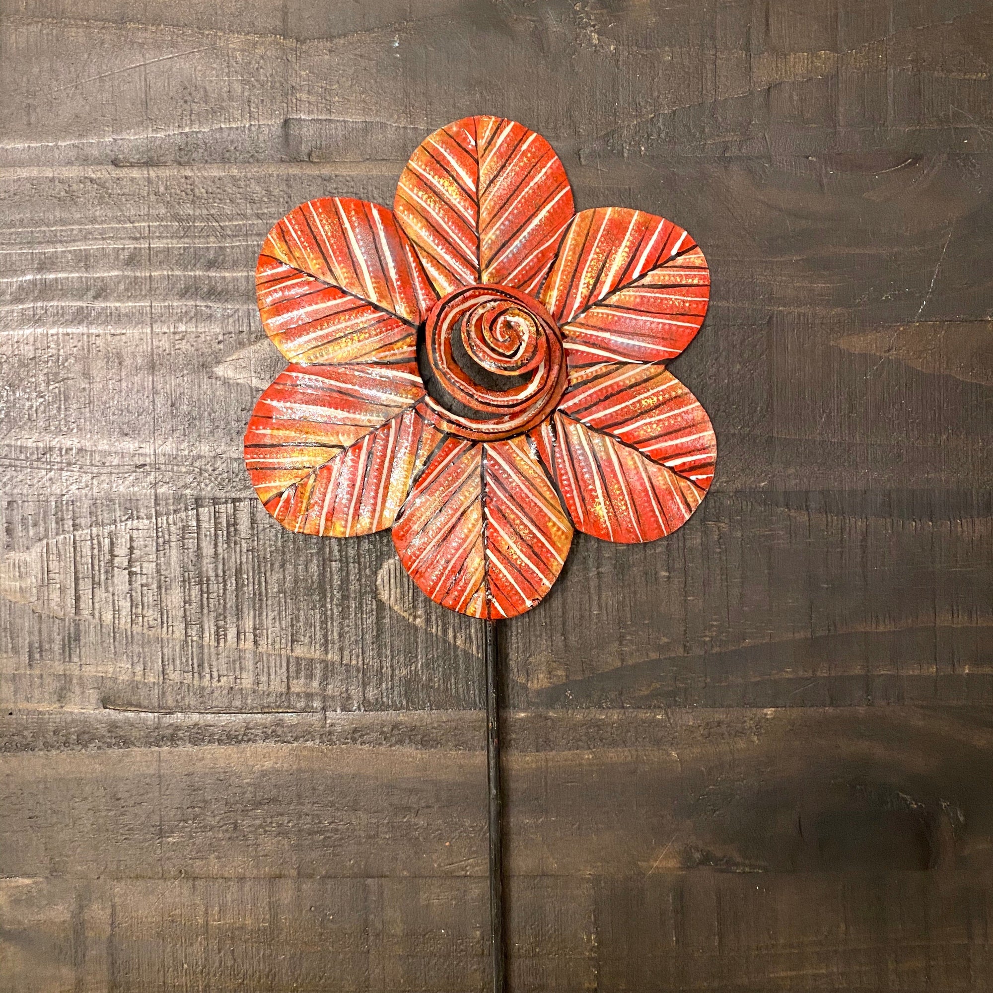 Floral Garden Stake