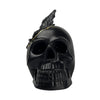 Black Tourmaline Skull Head (black)