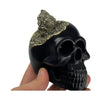 Pyrite Skull Head (black)