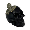 Pyrite Skull Head (black)