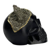 Pyrite Skull Head (black)