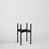 Rounded Hardwood Plant Stand
