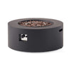 Modern 32-Inch 40K BTU Round Iron Propane Fire Pit
