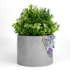 6" FLUORITE GEODE PLANTER