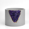 6 inch PLANTER AMETHYST