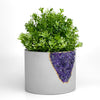 6 inch PLANTER AMETHYST
