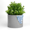 6" BLUE CALCITE PLANTER