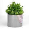 6 inch ROSE QUARTZ PLANTER