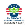 Seeds In A Cup®| Vegetable & Herb Seed Starter Kits | Ultimate All-in-One Indoor Garden Kit | Eco-Friendly Recyclable Planter | Premium Non-GMO Seed Growing Kit for Beginners