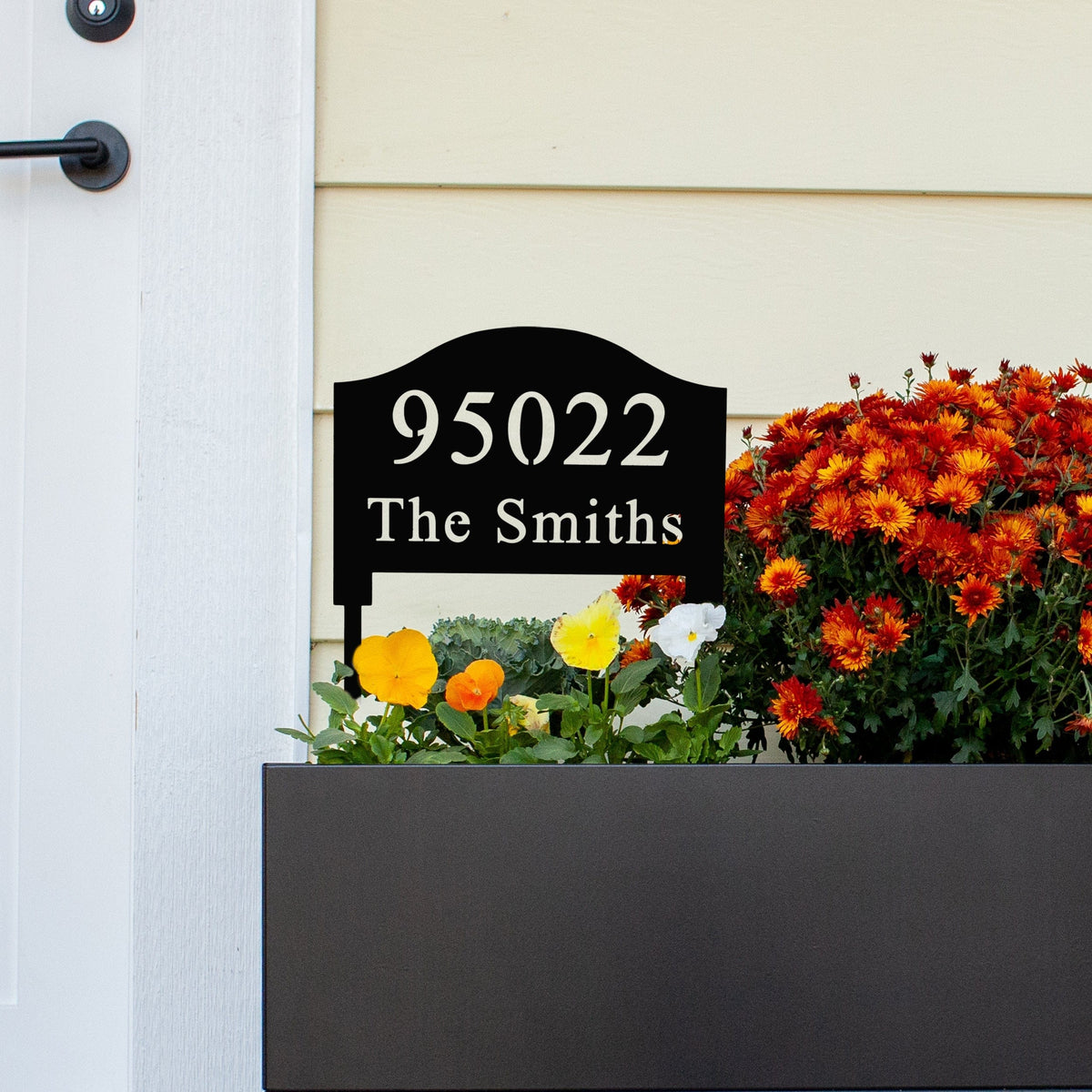 Address Yard Signs with Stakes - Address Signs for Houses for Ground