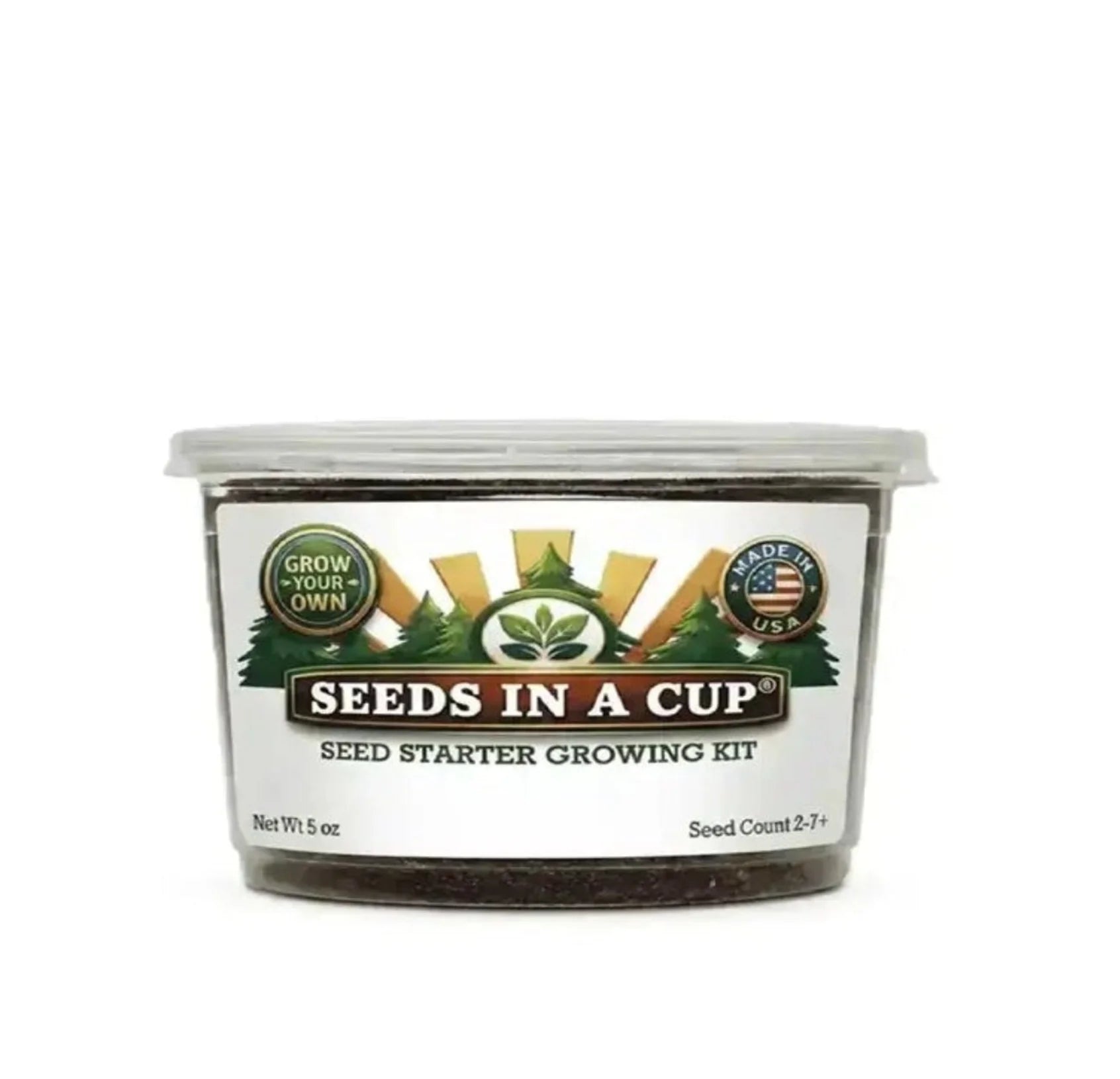 Seeds In A Cup®| Vegetable & Herb Seed Starter Kits | Ultimate All-in-One Indoor Garden Kit | Eco-Friendly Recyclable Planter | Premium Non-GMO Seed Growing Kit for Beginners