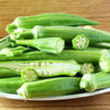 150 EMERALD GREEN Velvet OKRA Spineless Abelmoschus Esculentus Vegetable Seeds