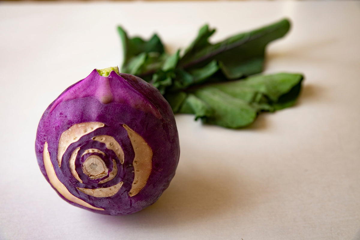 Purple Vienna Kohlrabi Seeds – Brassica Oleracea Gongylodes Vegetable – photo 11