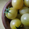 50 Organic SNOW WHITE Cherry TOMATO White Skin Lycopersicon Fruit Vegetable Seeds