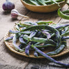 50 RATTLESNAKE POLE BEAN Stringless Purple Phaseolus Vulgaris Vegetable Seeds