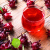 50 ROSELLE HIBISCUS Sabdariffa Rosella Fruit White & Red Flower Seeds