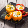 50 ORANGE Sun BELL PEPPER Sweet Capsicum Vegetable Seeds