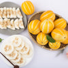 50 EARLY SILVER LINE MELON Cucumis Melo Yellow Striped Skin White Flesh Korean Fruit Seeds