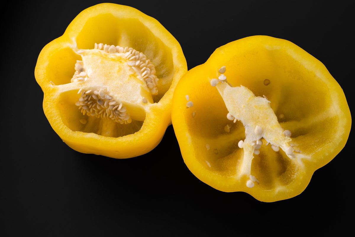 Yellow Cheese Pimento Pepper Capsicum Annuum Vegetable Seeds – photo 3