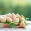 100 WHITE SOUL STRAWBERRY Fragaria Vesca Fruit Flower Berry Seeds