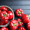 50 Organic SHEEPNOSE PIMENTO PEPPER Sweet Red Pimiento Cheese Capsicum Annuum Seeds