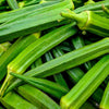 150 EMERALD GREEN Velvet OKRA Spineless Abelmoschus Esculentus Vegetable Seeds