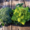 500 ROMANESCO BROCCOLI Broccoflower Roman Cauliflower Pyramid Broccolo Brassica Oleracea Vegetable Seeds