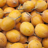 10 SWEET GRANADILLA Yellow Passionfruit Grenadia Sugar Fruit Passiflora Ligularis Huge Purple & White Flower Yellow Orange Fruit Vine Seeds
