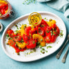 25 ALMA PAPRIKA PEPPER White Orange Red Hungarian Cherry Capsicum Annuum Seeds