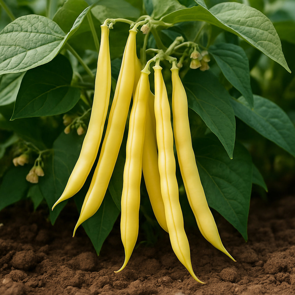 Goldrush Green Bean Seeds – Bright Yellow Wax Bean Phaseolus Vulgaris Vegetable
