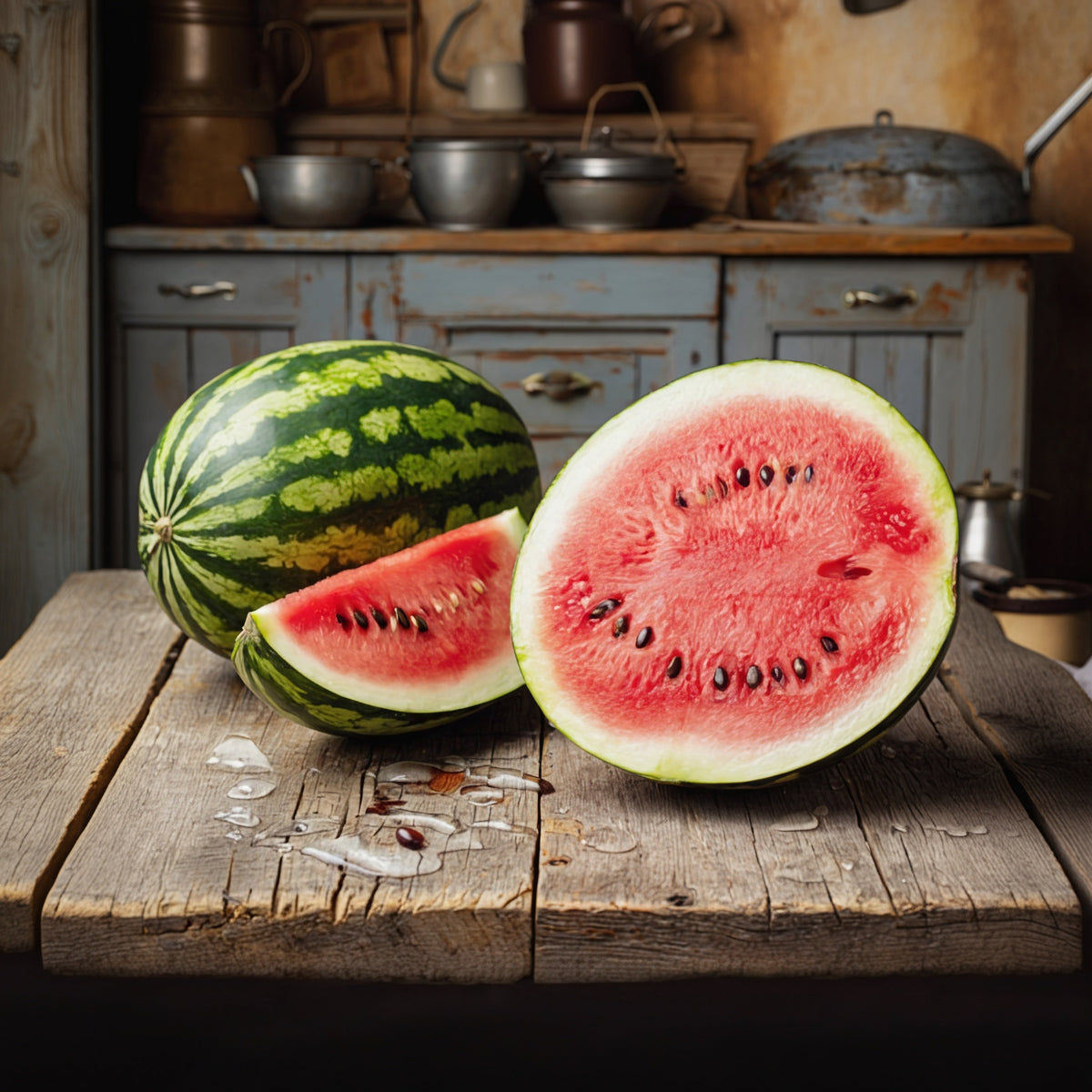 Crimson Sweet Watermelon Seeds – Citrullus lanatus Fruit Melon