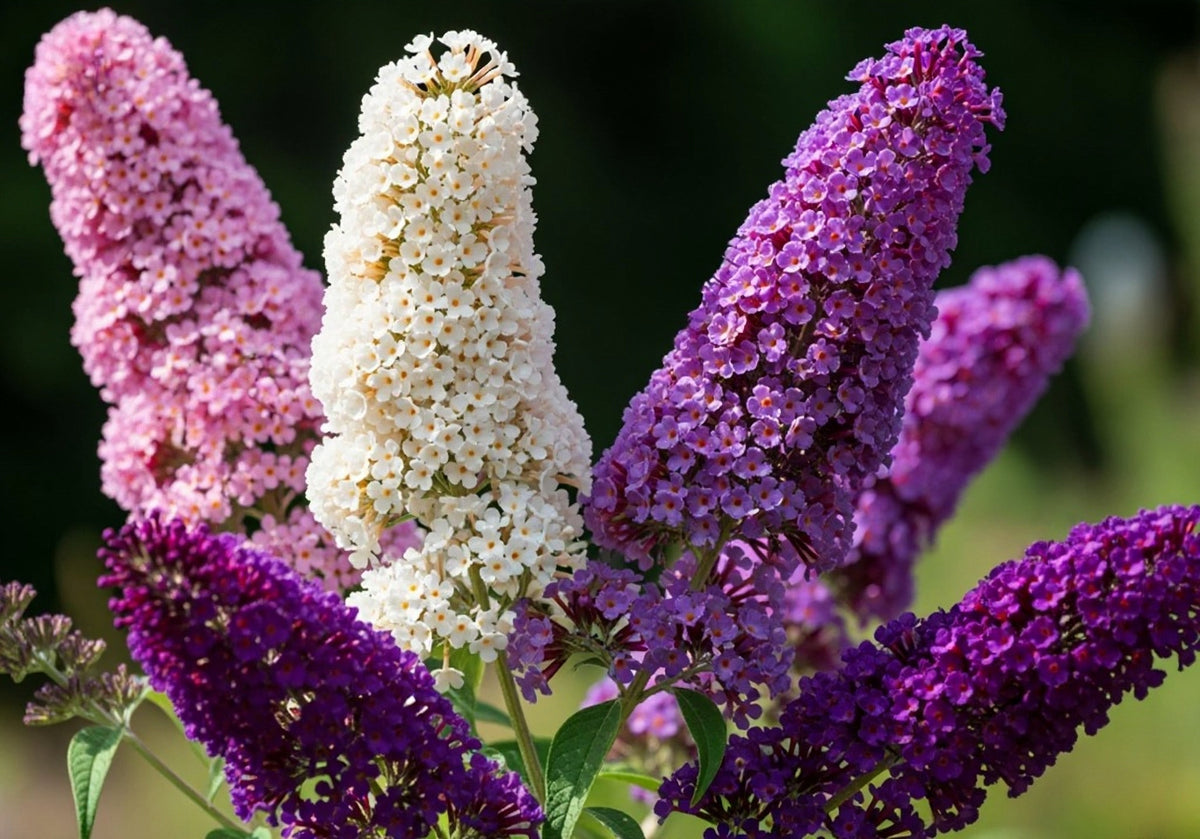 Mixed Colors Butterfly Bush Buddleja Davidii Flower Shrub Seeds – photo 3