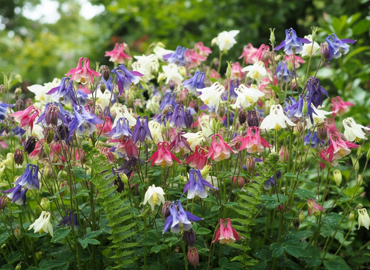 Mixed European Columbine Seeds – Aquilegia Flower