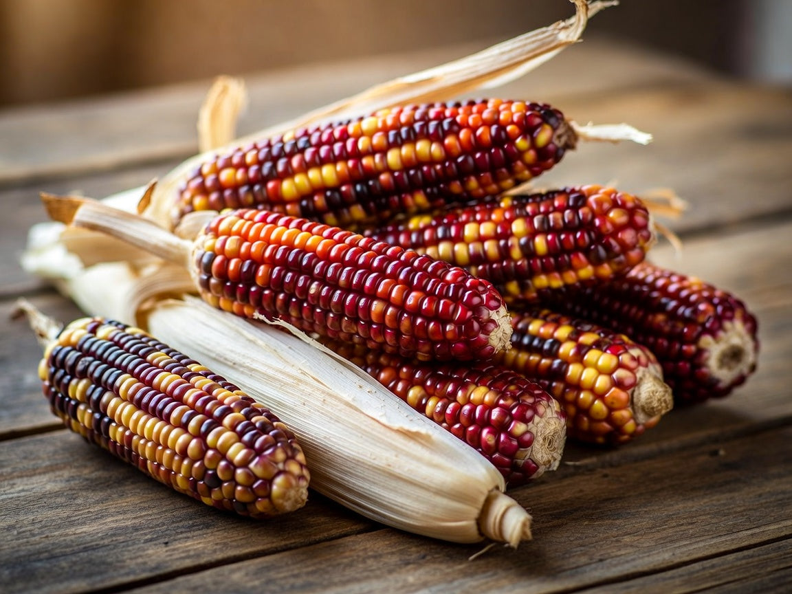 Indian Mini Mix Corn Seeds – Miniature 4" Ears Ornamental Zea Mays Vegetable – photo 7