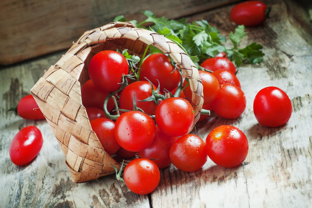 Small Red Cherry Tomato Lycopersicon Lycopersicum Fruit Vegetable Seeds