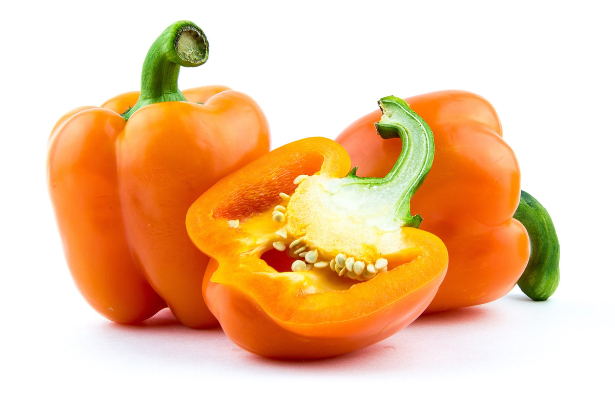 Orange King Bell Pepper Sweet Capsicum Annuum Vegetable Seeds – photo 4