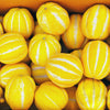 50 EARLY SILVER LINE MELON Cucumis Melo Yellow Striped Skin White Flesh Korean Fruit Seeds