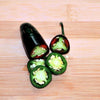 40 Organic PURPLE JALAPENO PEPPER Capsicum Annuum Hot Mexican Chili Vegetable Seeds