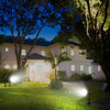 Solar Powered Spotlight Outdoor Garden Lamp Waterproof