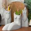 SET OF 3 AIR PLANT HOLDERS, Female Body Vase