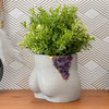 Amethyst Butt Planter