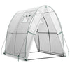 6 x 6 x 6.6 FT Outdoor Wall-in Tunnel Greenhouse