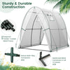 6 x 6 x 6.6 FT Outdoor Wall-in Tunnel Greenhouse